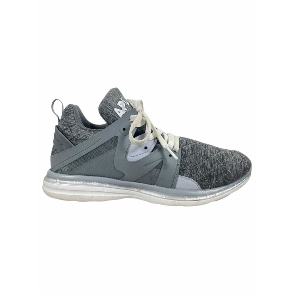 APL Ascend TechLoom Quilted Sneakers Lace Up Gray Size 10.5 - Picture 3 of 12
